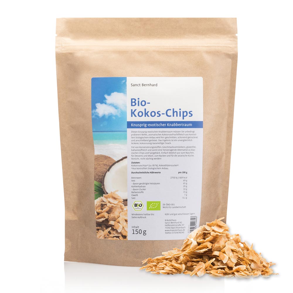 Chips De Coco Bio Commander En Ligne D S Pr Sent Sanct Bernhard